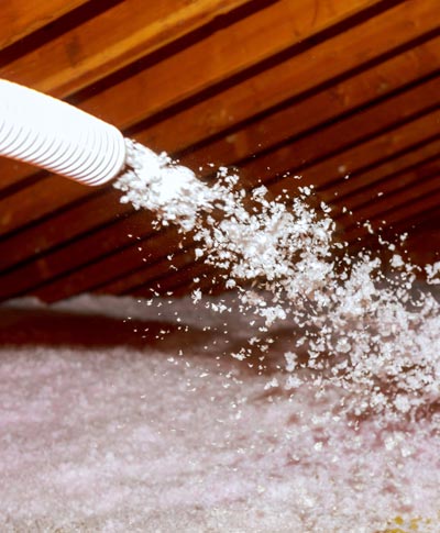 Austin Company | attic insulation installation
