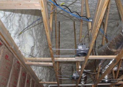Austin Company | spray foam insulation in commercial space
